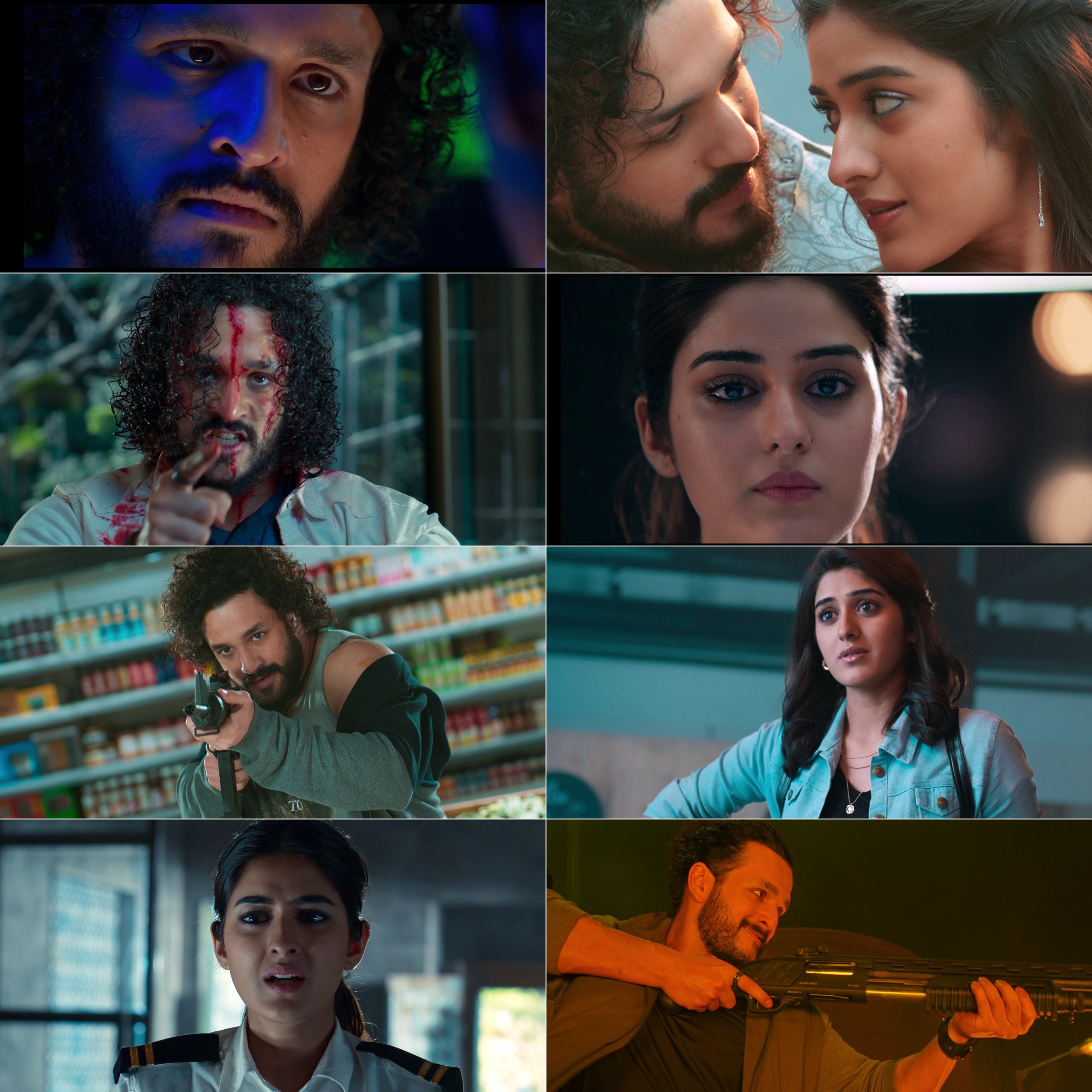 Agent (2023) (Hindi + Telugu) Dual Audio UnCut South Movie HD ESub Screenshot