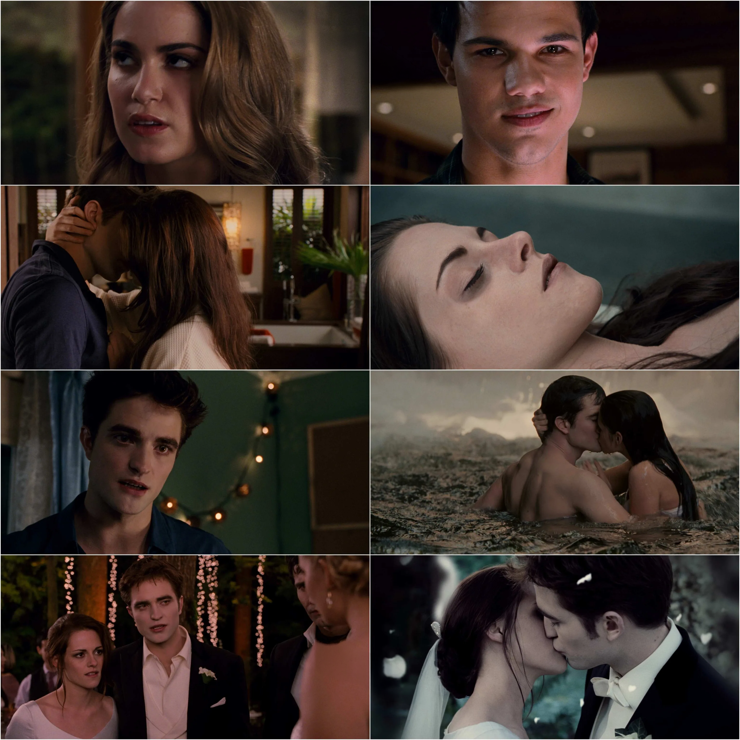 The Twilight Saga - Breaking Dawn - Part 1 (2011) (Hindi + English) Dual Audio Hollywood Movie HD ESub Screenshot