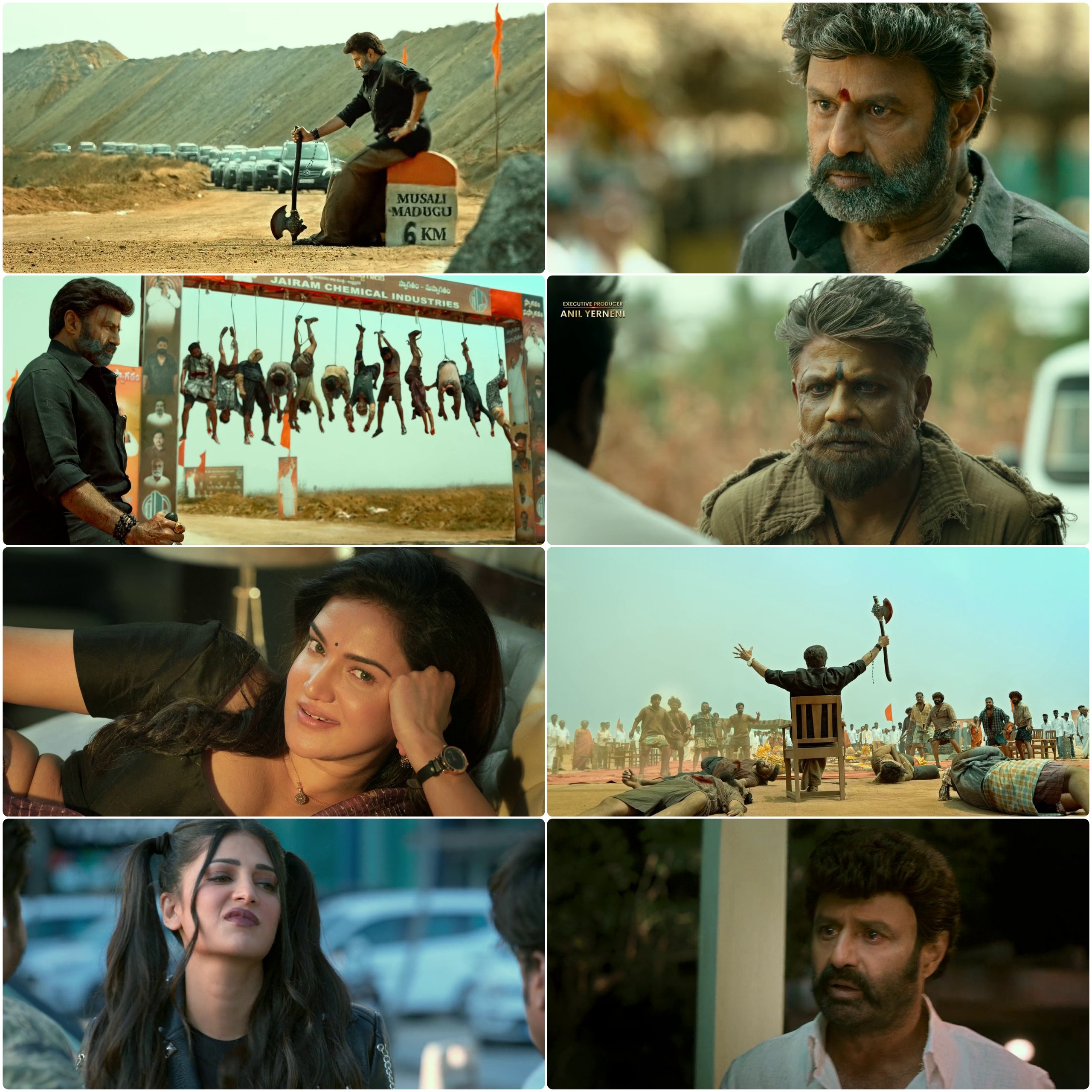 Veera Simha Reddy (2023) (Hindi + Telugu) Dual Audio UnCut South Movie HD ESub Screenshot
